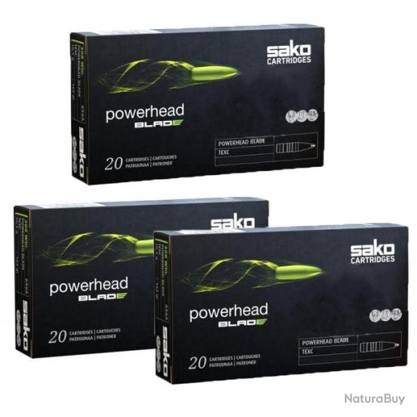 Balles Sako PowerHead Blade TXM - Cal. 6.5 Creedmoor - 6.5 Creedmoor / 3