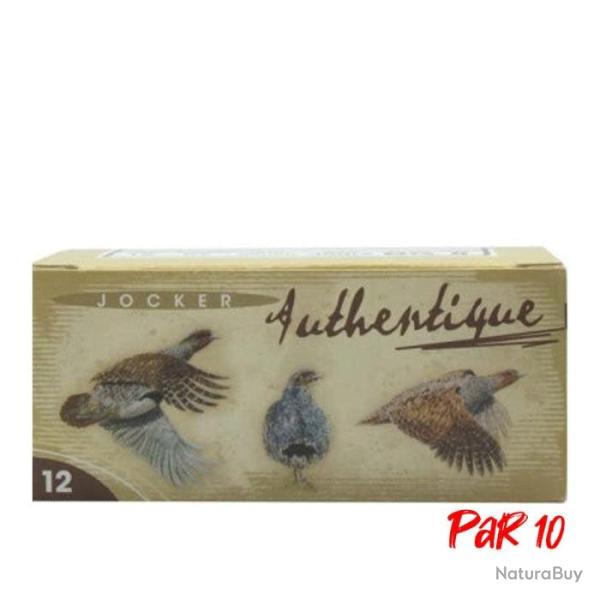 Boite de 10 Cartouches Jocker Authentique 32 BG Cal. 12 67 25 NI Par 10
