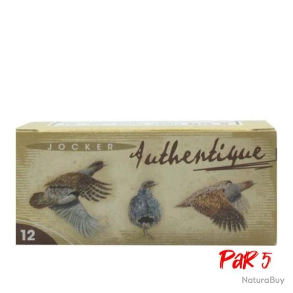 Boite de 10 Cartouches Jocker Authentique 36 BG - Cal. 12/67/25 - 12NI / Par 5