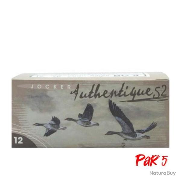 Boite de 10 Cartouches Jocker Authentique 52 BG Cal. 12 76 25 NI Par 5