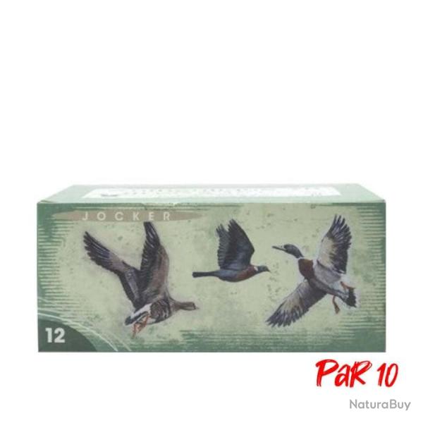 Boite de 10 Cartouches Jocker Authentique 70 BG Cal. 12 89 22 DU Par 10