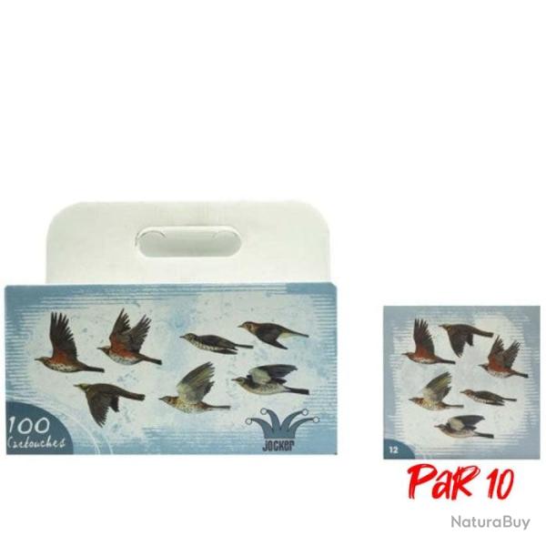Bo�te de 100 Cartouches Jocker Grand Passage 36 BJ - Cal. 12/70/12 - 7 1/2 / Par 10
