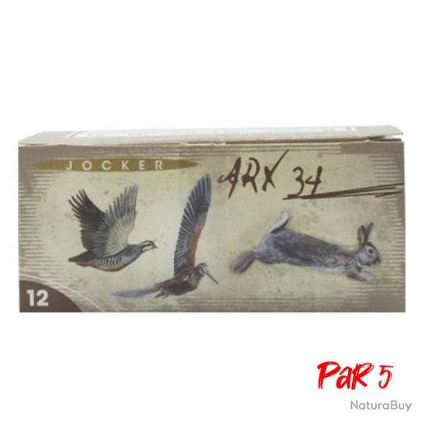 Boite de 10 Cartouches Jocker ARX 34 Cal. 12 70 16 Par 5