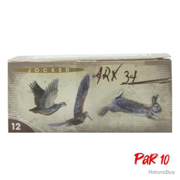 Boite de 10 Cartouches Jocker ARX 34 Cal. 12 70 16 Par 10