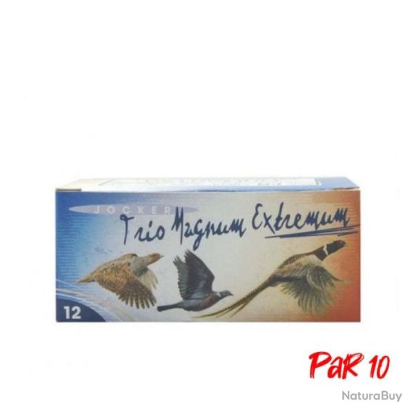 Boite de 10 Cartouches Jocker Trio Magnum Extremum 50 BJ - Cal. 12/76/25 - 4/5/2006 / Par 10