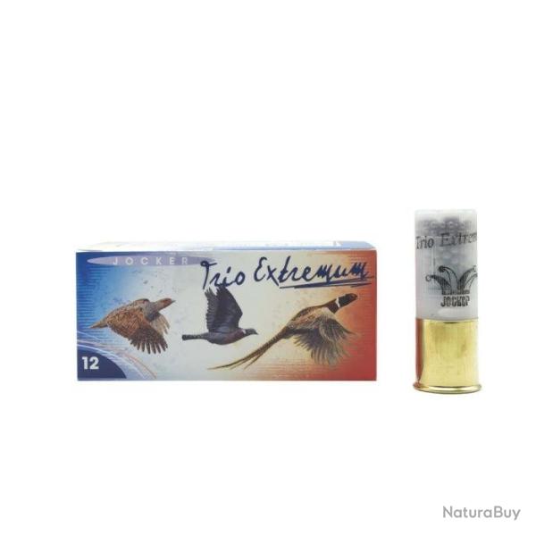 Boite de 10 Cartouches Jocker Trio Extremum 38 BJ - Cal. 12/70/25 - 4/5/2006 / Par 5