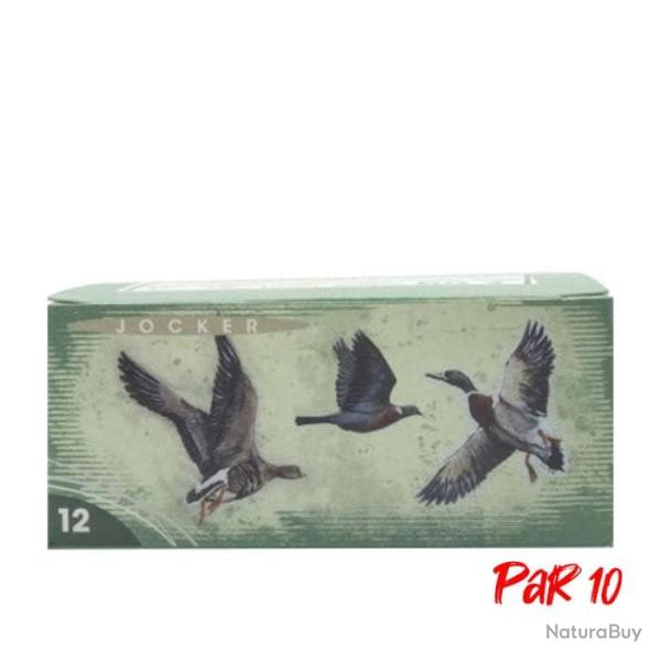 Boite de 10 Cartouches Jocker Magnum Croisillon 50 BG Cal. 12 76 27 Par 10