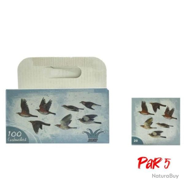 Bo�te de 100 Cartouches Jocker Super Grand Passage 30 BJ 20 70 Par 5