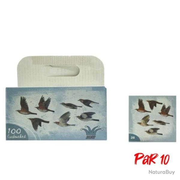 Bo�te de 100 Cartouches Jocker Super Grand Passage 30 BJ 20 70 Par 10