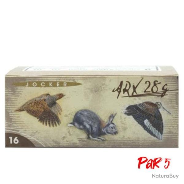 Boite de 10 Cartouches Jocker ARX 28 Cal. 20 70 16 Par 5