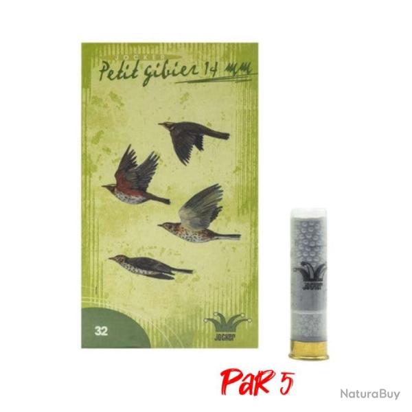 Boite de 10 Cartouches Jocker 14mm Cal. 32 63 08 Par 5