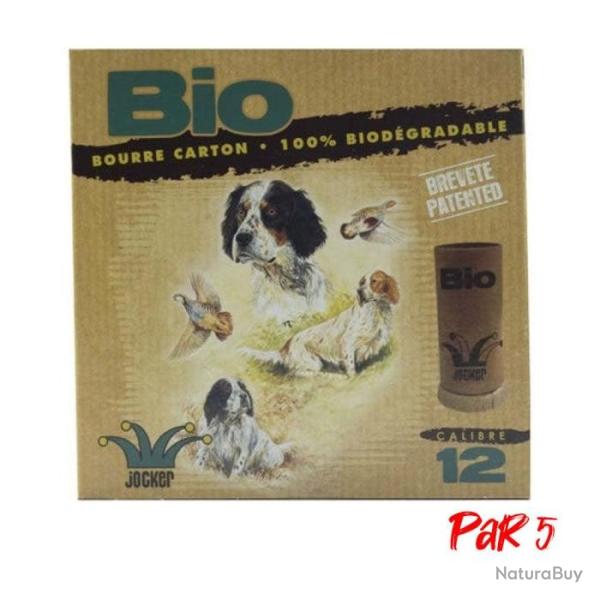 Bo�te de 25 Cartouches Jocker Bio Sologne 30 BJ Cal. 12 67 16 Par 5