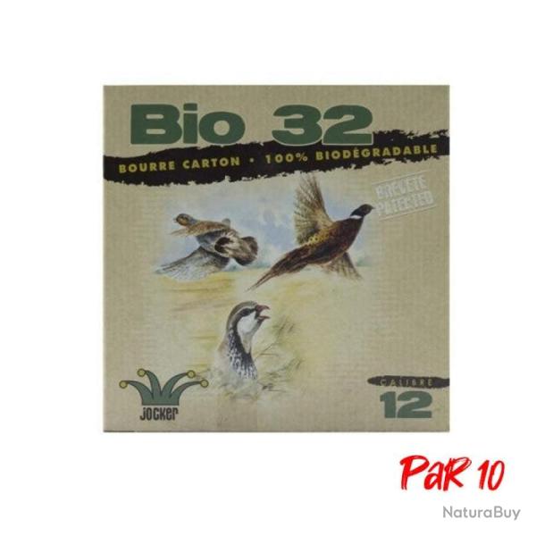 Bote de 25 Cartouches Jocker Bio 32 BJ Cal. 12 67 16 Par 10