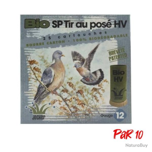Bo�te de 25 Cartouches Jocker Bio SP Tir au Pose 50 HV BJ Cal. 12 76 25 Par 10