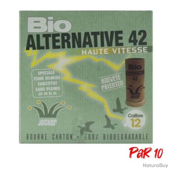 Bo�te de 25 Cartouches Jocker Bio Alternative 42 Cal. 12 70 25 Par 10