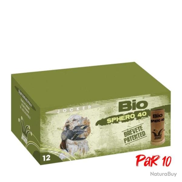 Boite de 10 Cartouches Jocker Bio Sphero 40 BJ Cal. 12 76 25 Par 10