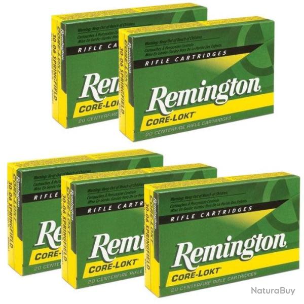 Balles Remington Pointed Soft Point - Cal. 243 Win - 243 win / Par 5