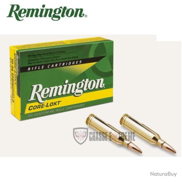 20 Munitions REMINGTON Core Lokt Cal 308 win 150gr Psp