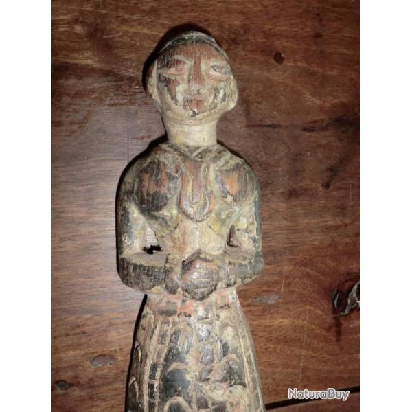 ANCIENNE  ART  POUPEE ETHNIQUE  DE FERTILITE GUJERAT"