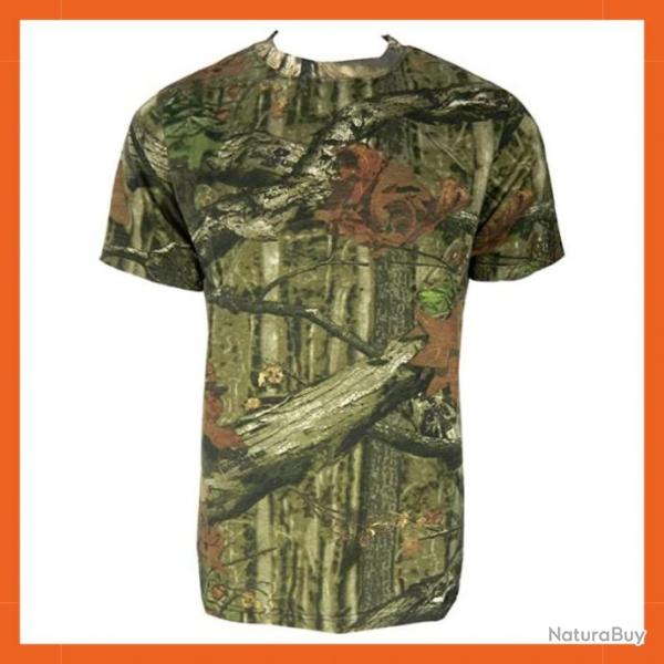 Tee-shirt manche courte camouflage - Livraison gratuite