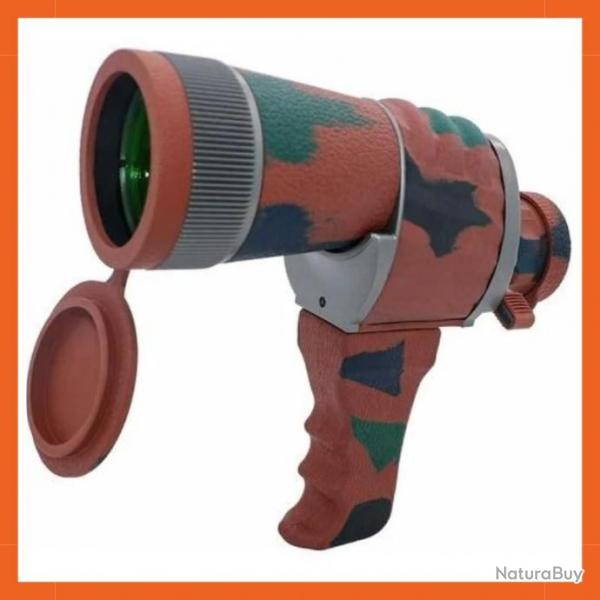 Monoculaire HD 12x50 - Etanche - Camouflage -  Garantie 2 ans - Livraison gratuite