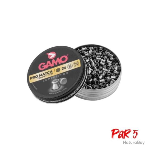 Plombs Gamo Pro Match competition - Cal. 4.5 - Par 5