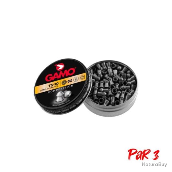 Plombs Gamo TS-10 Longue distance - Cal. 4.5 - Par 3