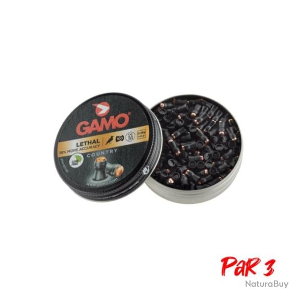 Plombs Gamo Lethal - More penetration - Cal. 4.5 - Par 3