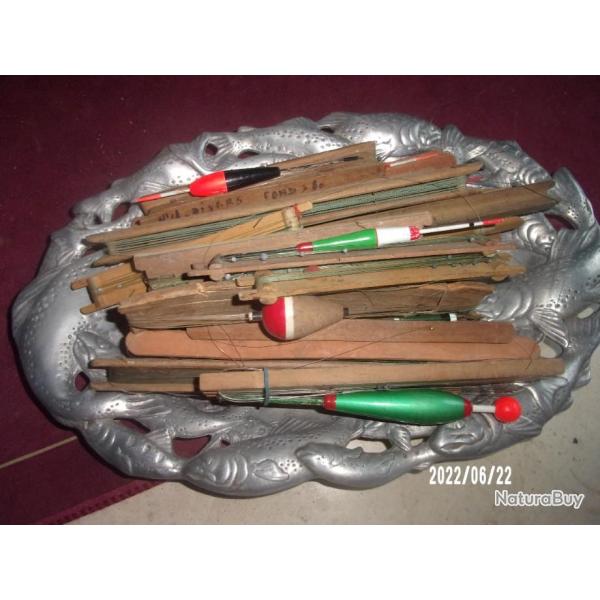 lot de 24 pliors peche avec ou sans lignes dessus