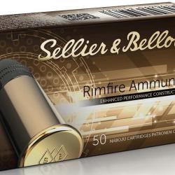 Munitions SELLIER & BELLOT Cal.22LR SUBSONIQUE HP 40 gr