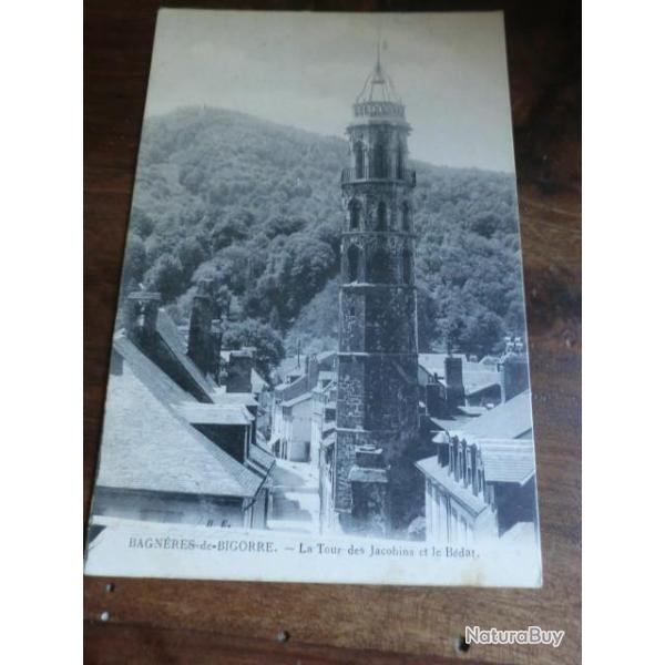 CP  dpt 65  BAGNERE DE BIGORRE  TOUR DES JACOBINS