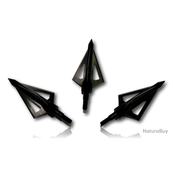 POINTE DE CHASSE BROADHEAD 2 POUR FLECHES A VISSER UMAREX
