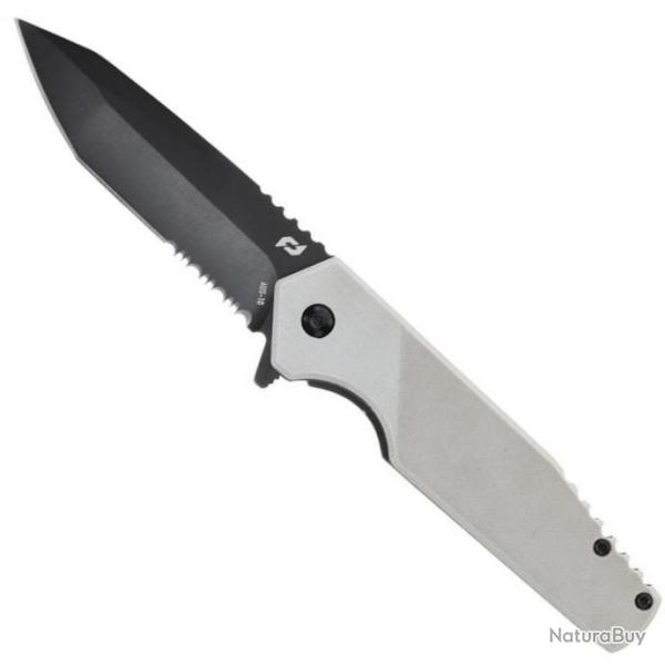 Couteau Schrade Shudder A/O Lame Tanto AUS-10 Manche G10 Linerlock Clip SCH1159289