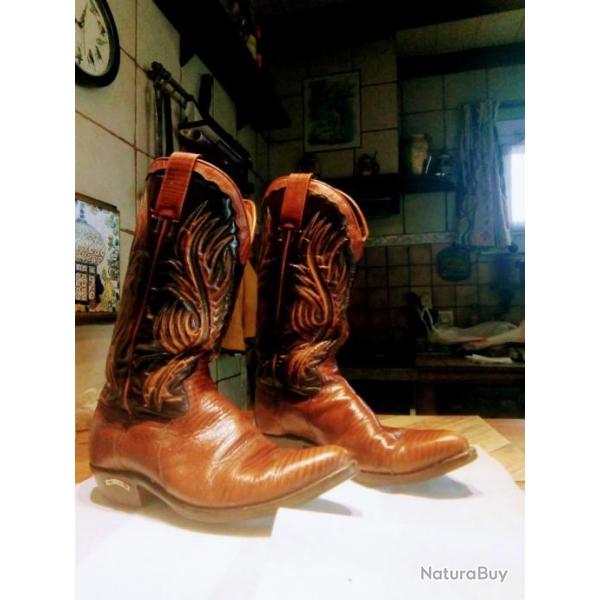 Belles santiag western marque "SENDRA"