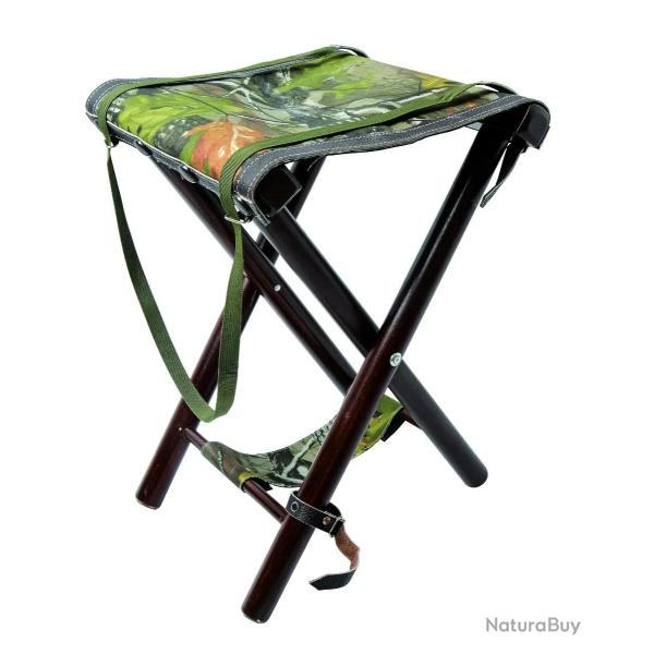 Si�ge de Battue en Bois Beauvoir Januel Assise Camo 55 cm