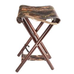 Si&egrave;ge de Battue en Bois Bost Januel Assise Camo 60 cm