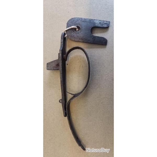 pontet fusil de chasse + plaque de recouvrement