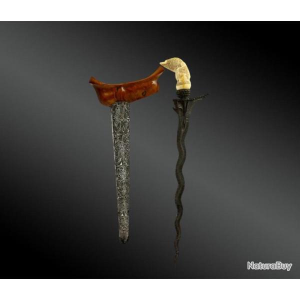 Couteau Kriss - le de Java, Indonsie - XIXme sicle