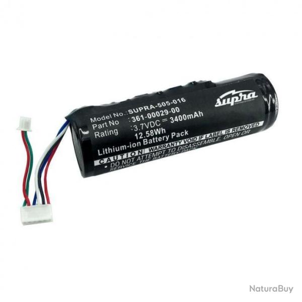 Batterie de collier 3,7V Supra Pour Garmin DC30 et DC40