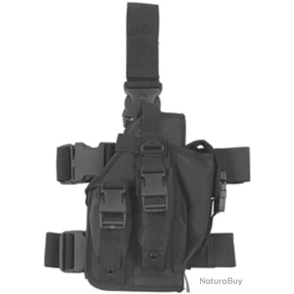 Holster de cuisse droitier Noir MFH