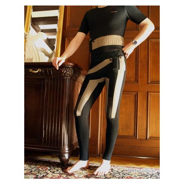 Sous vetement chauffant Warmers homme Noir