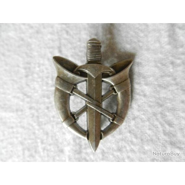 insigne militaire  service de la poste