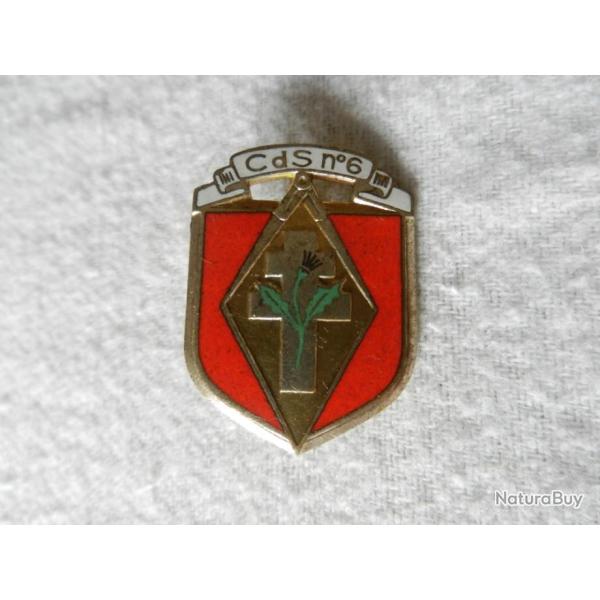 insigne militaire CDS n6