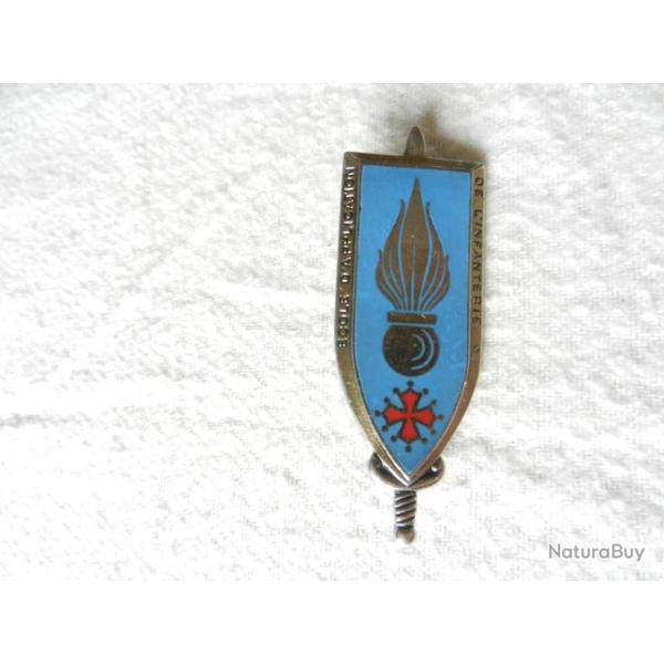insigne militaire cole d'application de l'infanterie