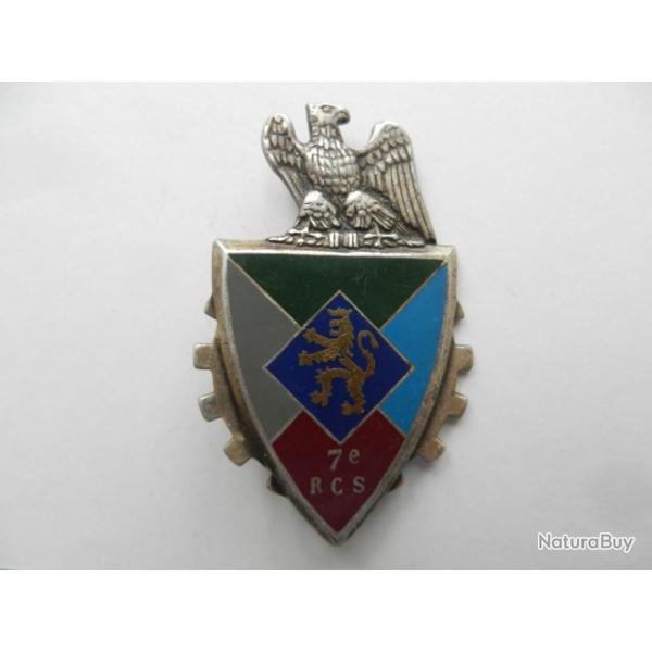 insigne militaire 7 RCS