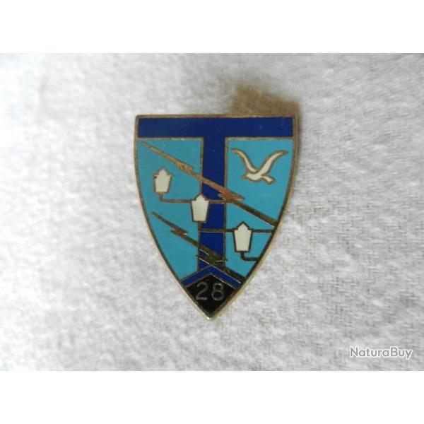 insigne militaire  28 de transmissions