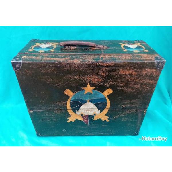 Valise 65 �me r�giment d'artillerie d'Afrique