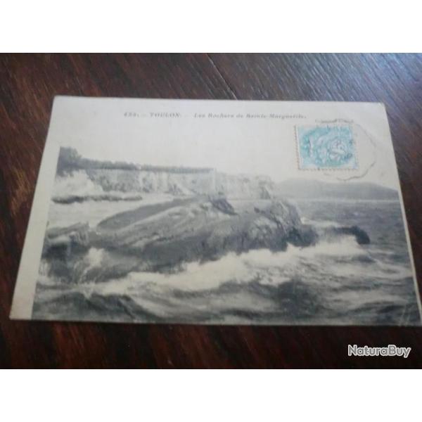 CP  dpt  83  TOULON  LES ROCHERS DE SAINTE MARGUERITE