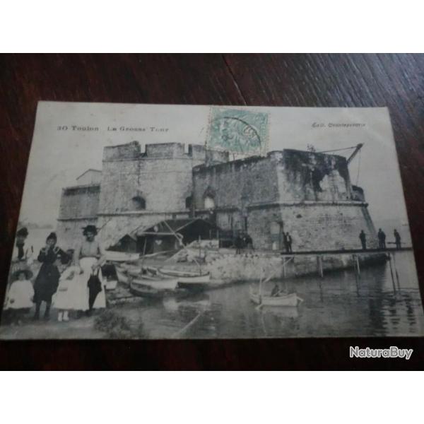 CP  dpt 83 TOULON  LA GROSSE TOUR