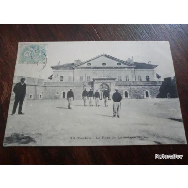 CP  dpt 83  TOULON LE FORT DE LAMOLGUE